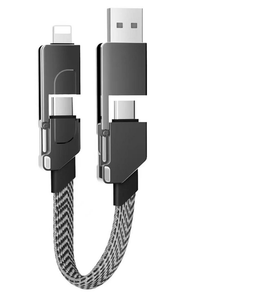 100W PD Schnellladekabel mit Digitalanzeige