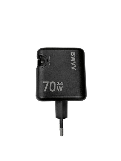 BWVV 70W GaN Foldable Pin Charging Adapter